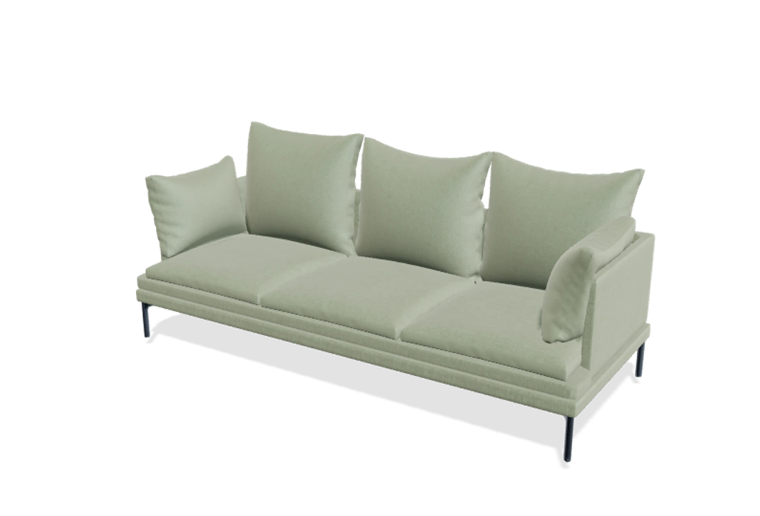 Sofa William 302 với chất vải và các góc nhìn tương tác